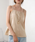 SATIN CAMISOLE WITH CUPS