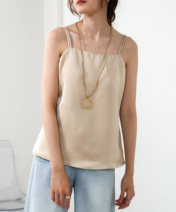 SATIN CAMISOLE WITH CUPS