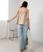 SATIN CAMISOLE WITH CUPS