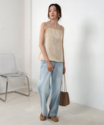 SATIN CAMISOLE WITH CUPS