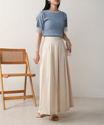 ロングプリーツスカート