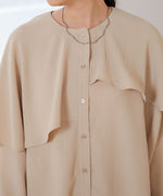 MODIFIED RUFFLE SLEEVE BLOUSE