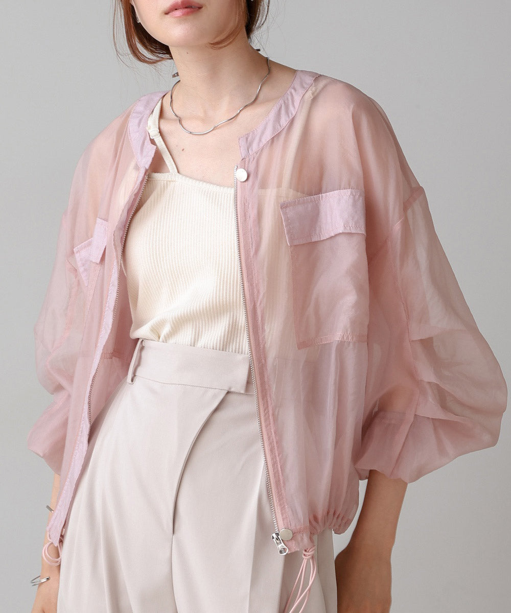 drost sheer blouson