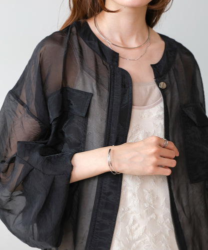 drost sheer blouson