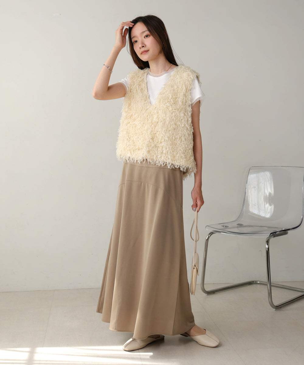 FLARED MERMAID SKIRT