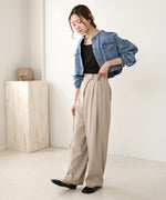 SQUARE NECK TUCK DESIGN TANK TOP