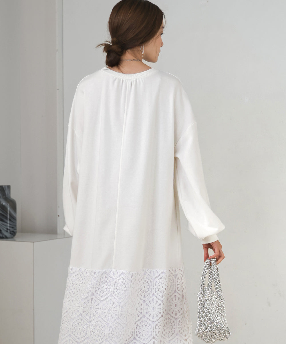 hemlace sweat onepiece