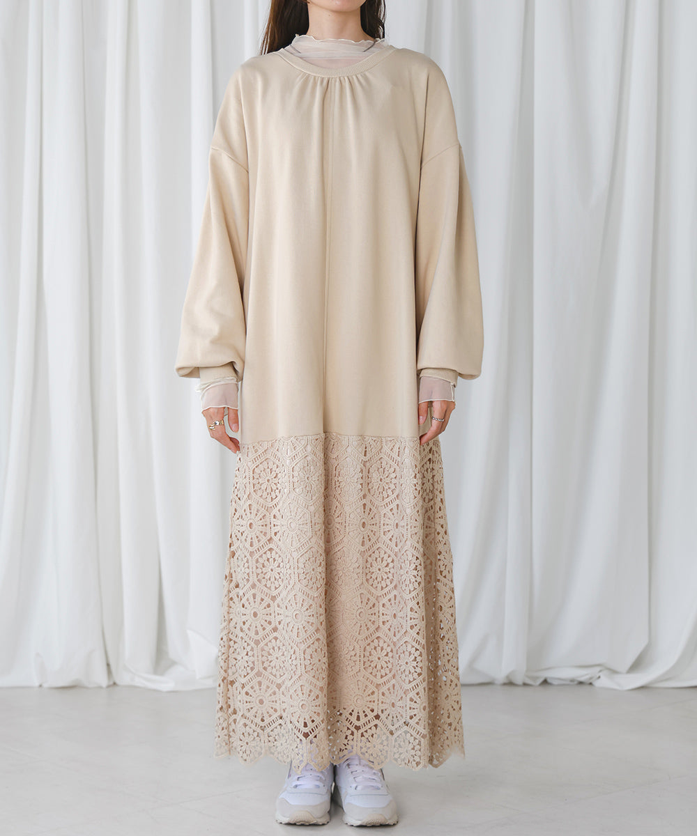 hemlace sweat onepiece