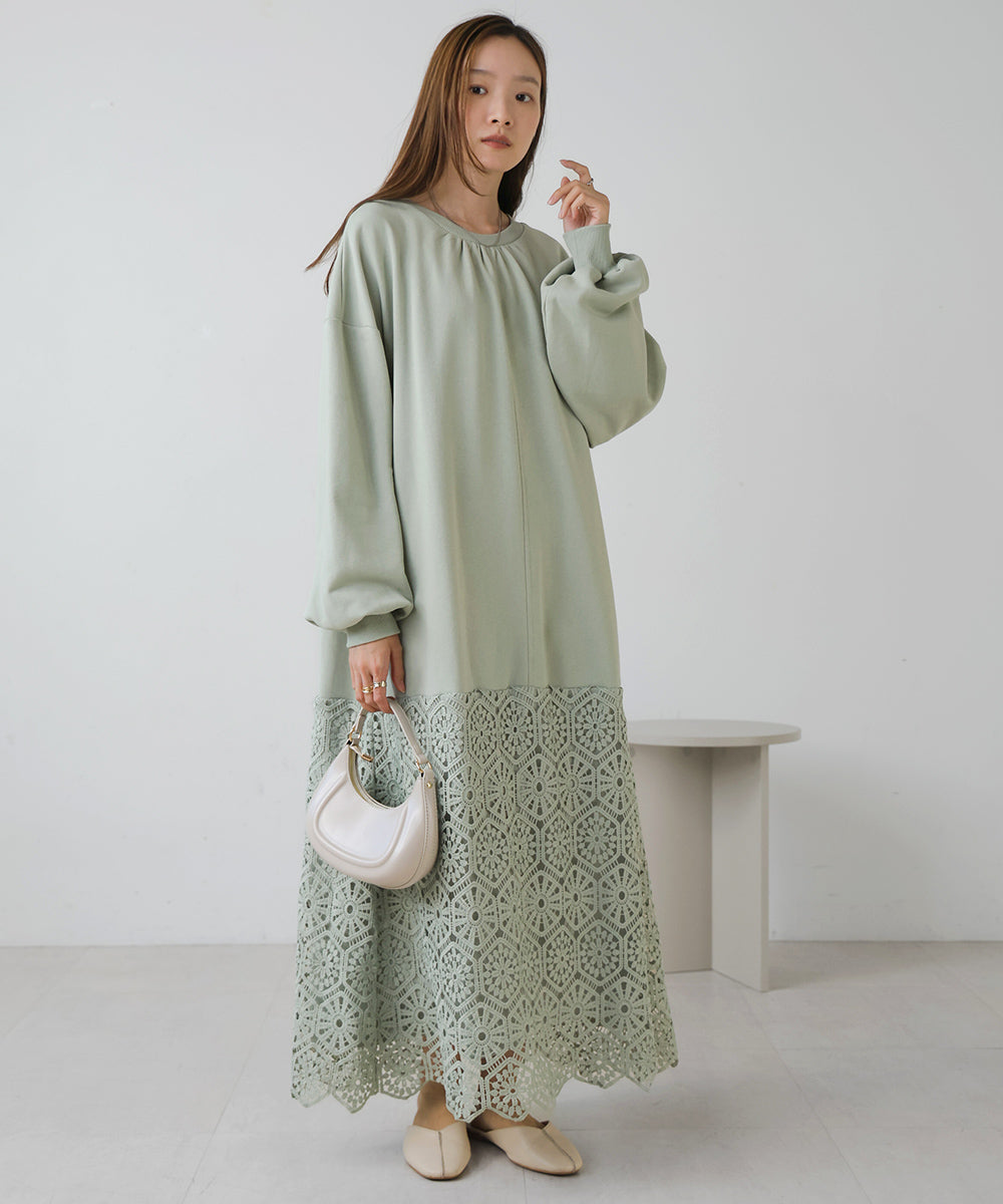 hemlace sweat onepiece