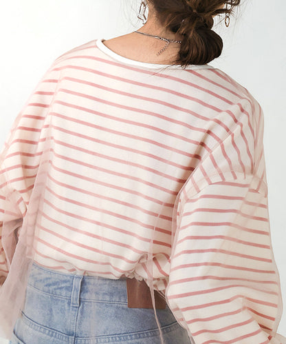 【公式サイト限定価格】tulle border tops