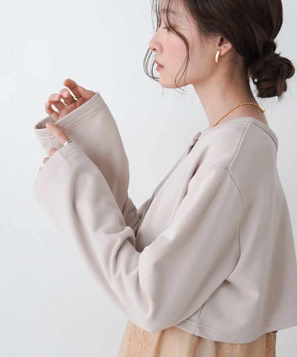 2WAY SWEAT TOPS