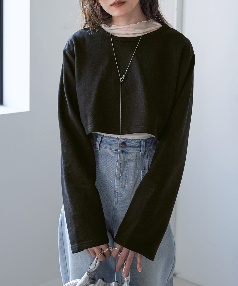 2WAY SWEAT TOPS