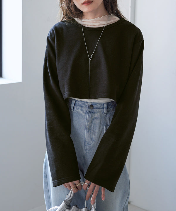 2WAY SWEAT TOPS