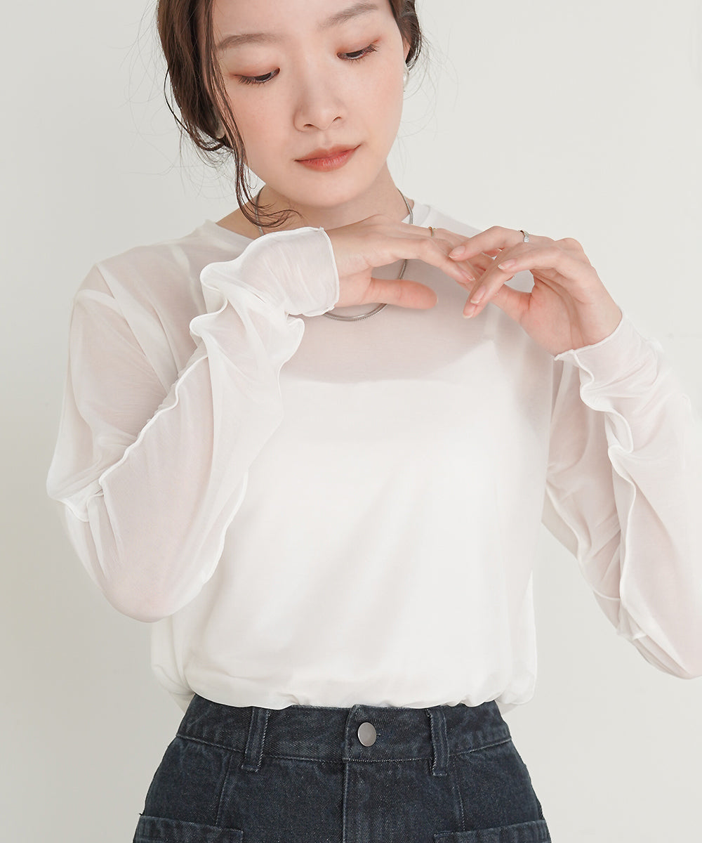 ベーシックシアートップス