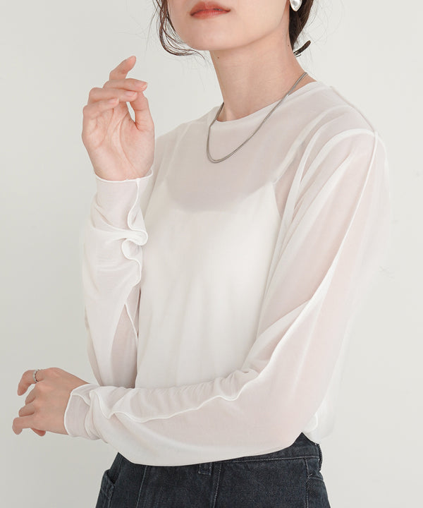 ベーシックシアートップス