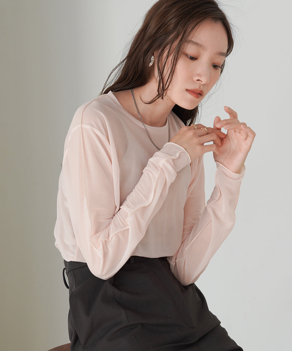 ベーシックシアートップス