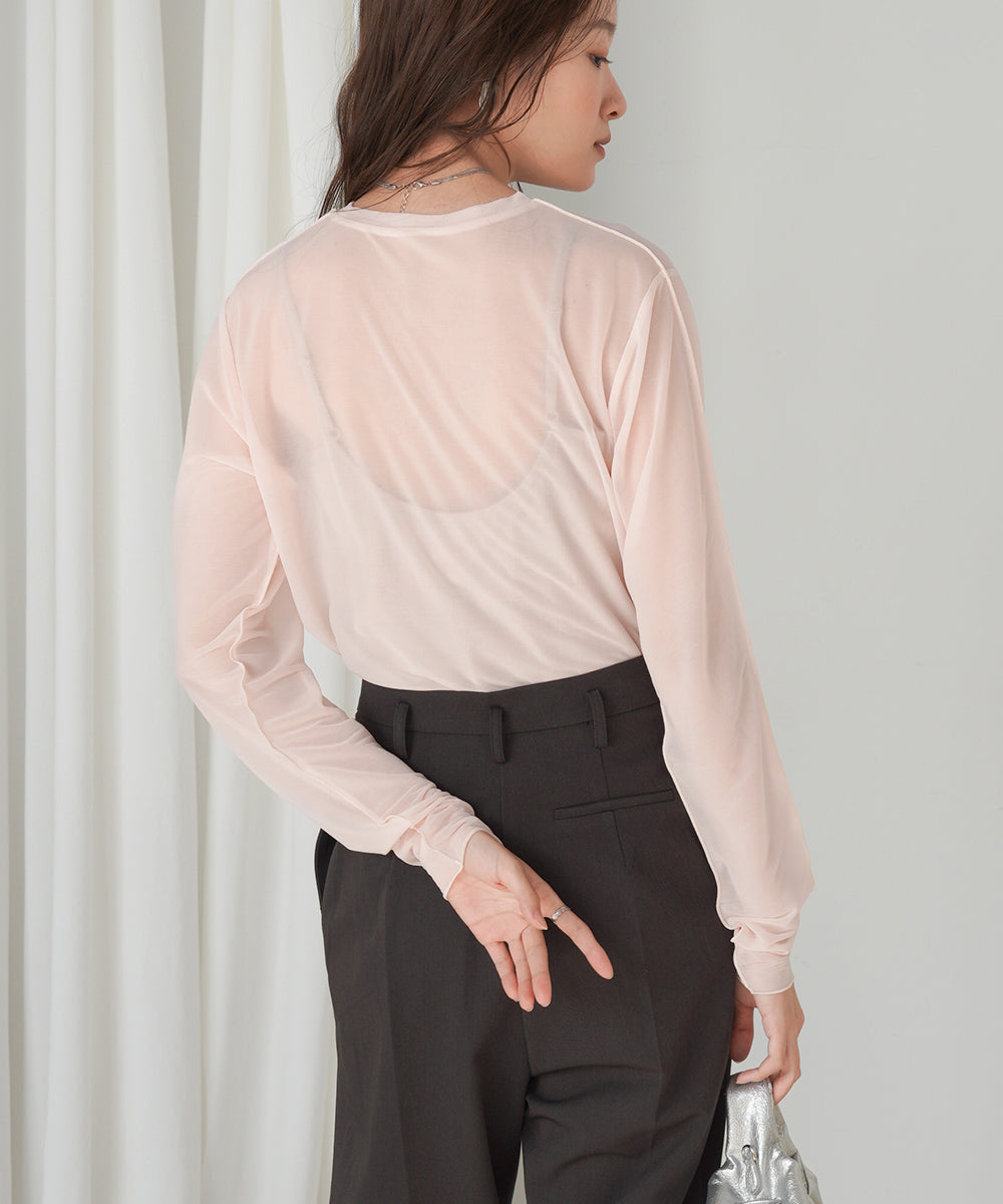 ベーシックシアートップス