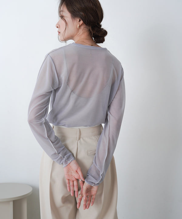 ベーシックシアートップス