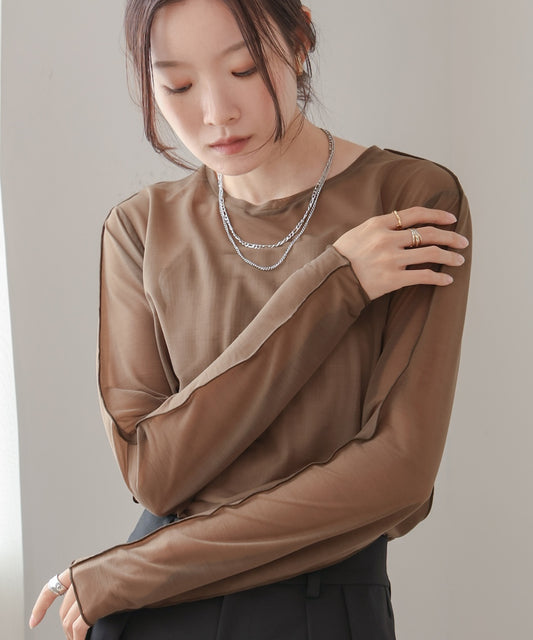 BASIC SHEER TOPS