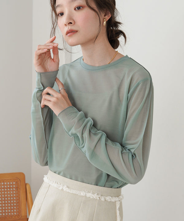 ベーシックシアートップス