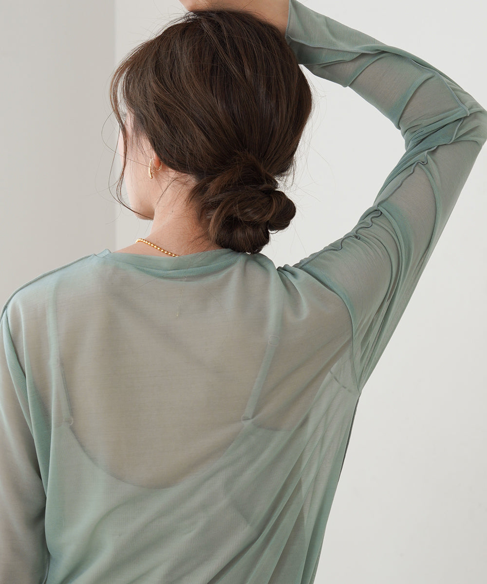 ベーシックシアートップス