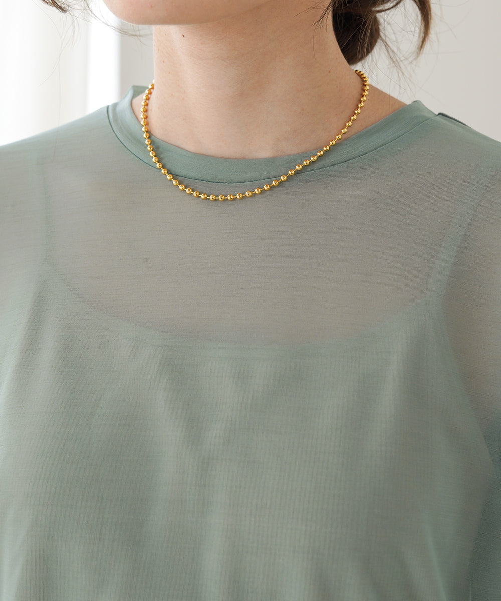 ベーシックシアートップス