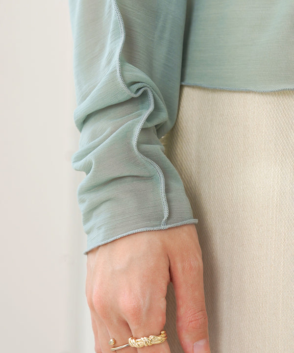 ベーシックシアートップス