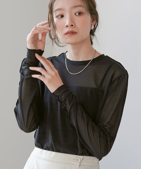 ベーシックシアートップス