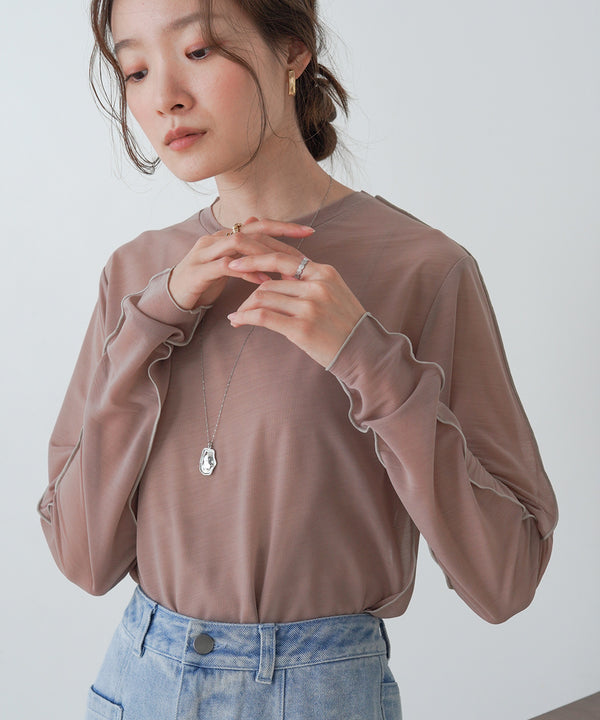 ベーシックシアートップス