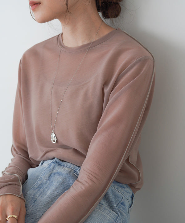 ベーシックシアートップス