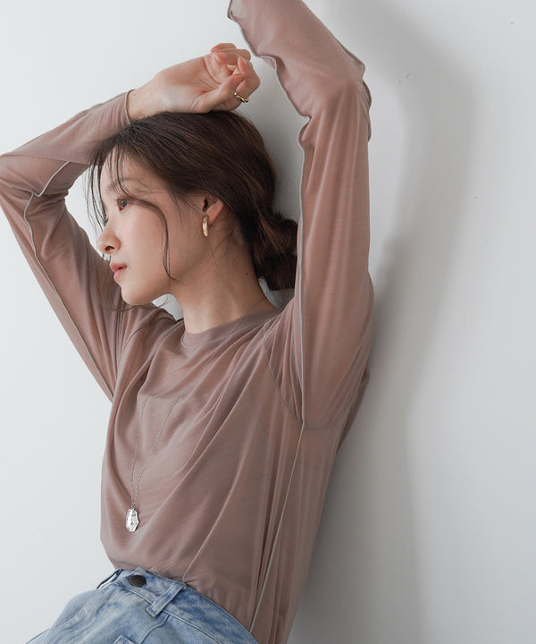 ベーシックシアートップス