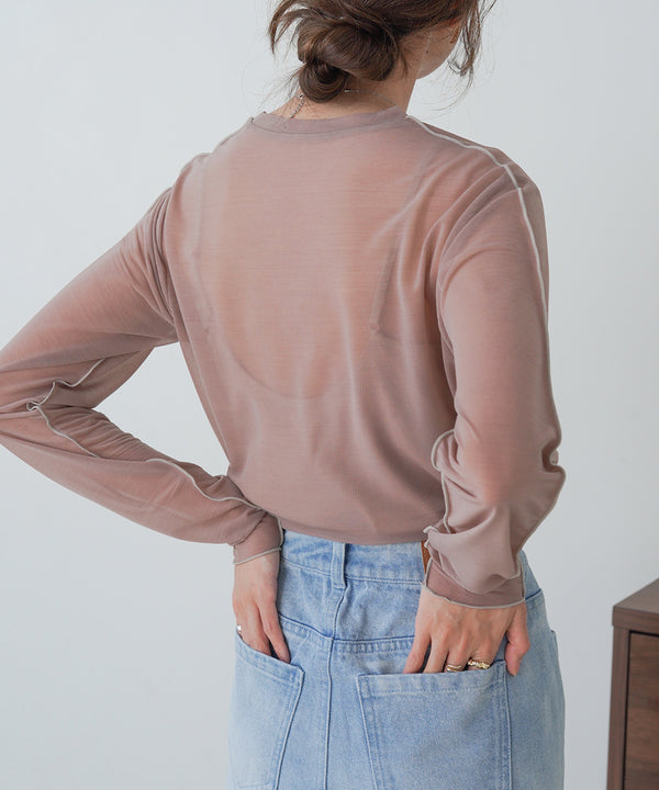 ベーシックシアートップス