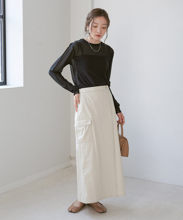 ベーシックシアートップス