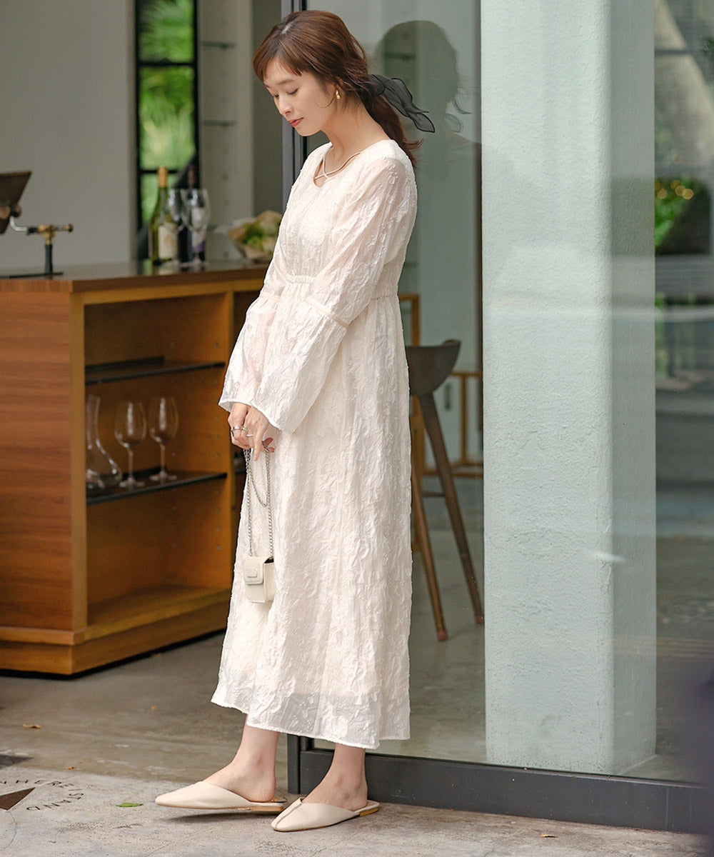 JACQUARD FLARE ONEPIECE