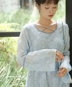 JACQUARD FLARE ONEPIECE