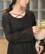 JACQUARD FLARE ONEPIECE
