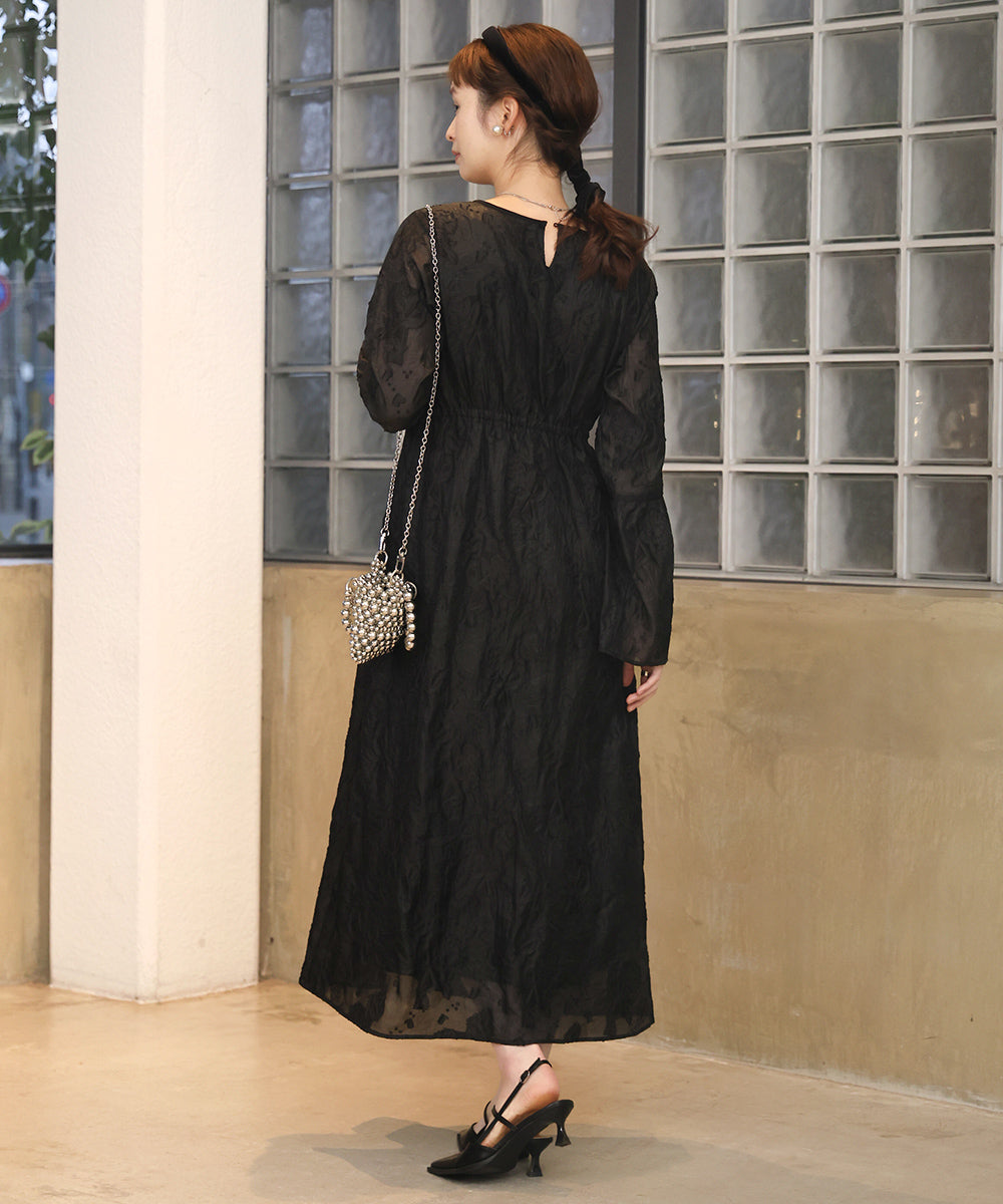 JACQUARD FLARE ONEPIECE