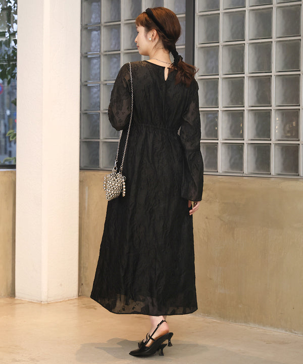 JACQUARD FLARE ONEPIECE