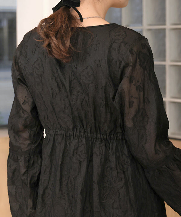JACQUARD FLARE ONEPIECE