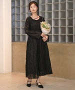 JACQUARD FLARE ONEPIECE