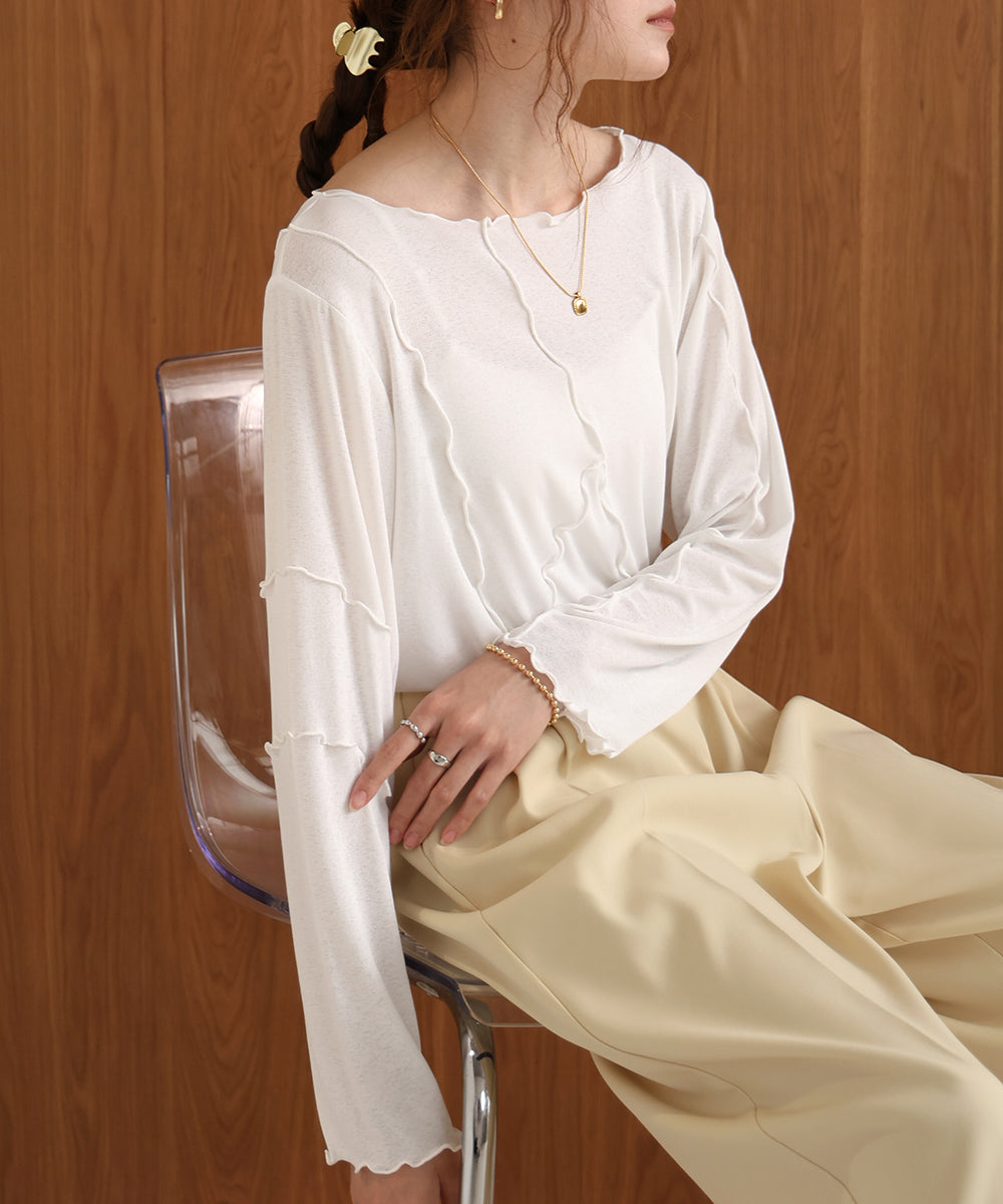 ASYMMETRICAL MELLOW TOPS