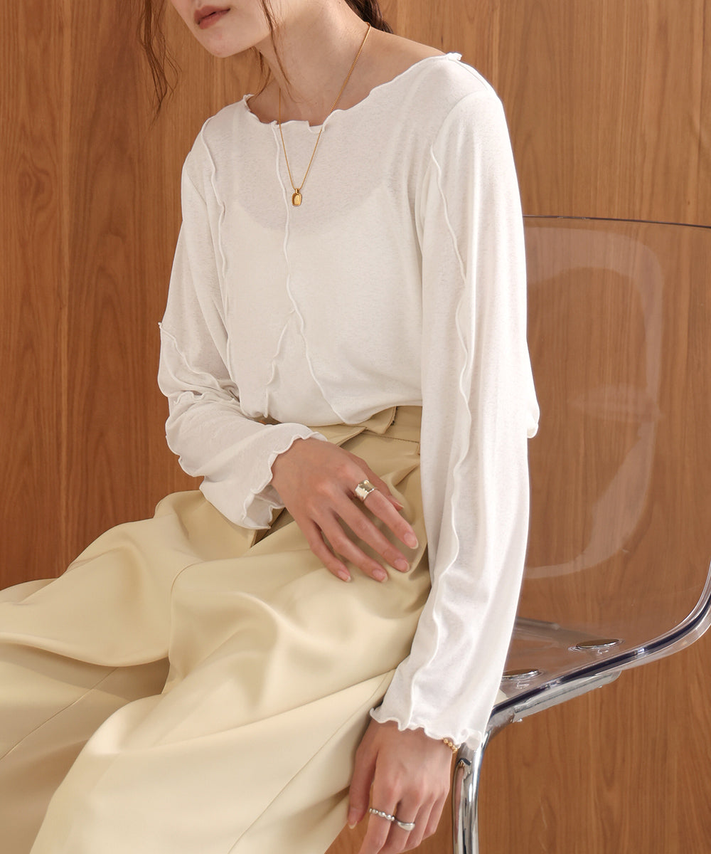 ASYMMETRICAL MELLOW TOPS