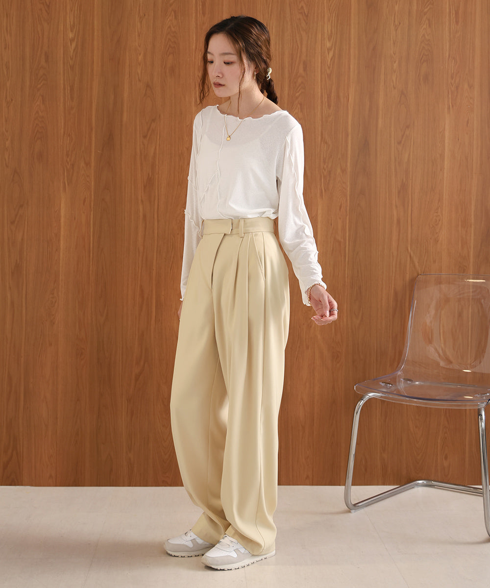 ASYMMETRICAL MELLOW TOPS