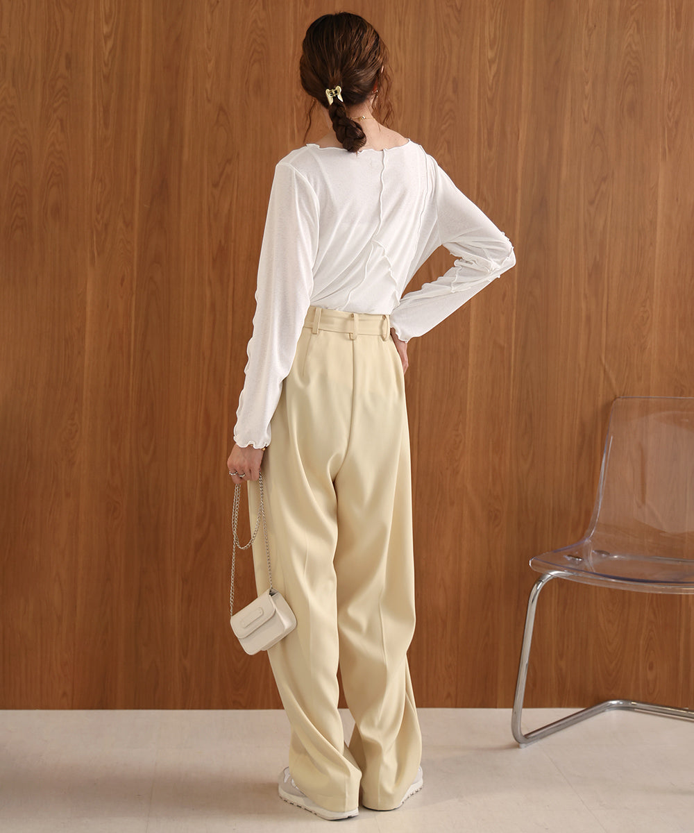 ASYMMETRICAL MELLOW TOPS