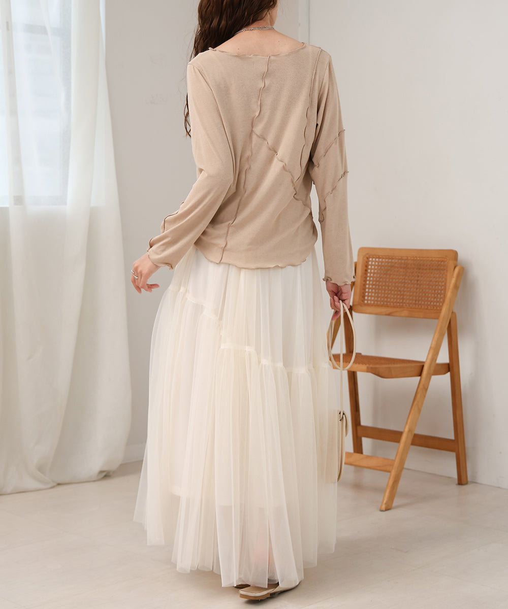 ASYMMETRICAL MELLOW TOPS