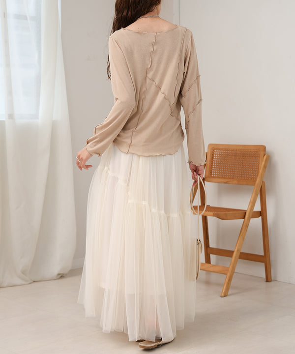 ASYMMETRICAL MELLOW TOPS