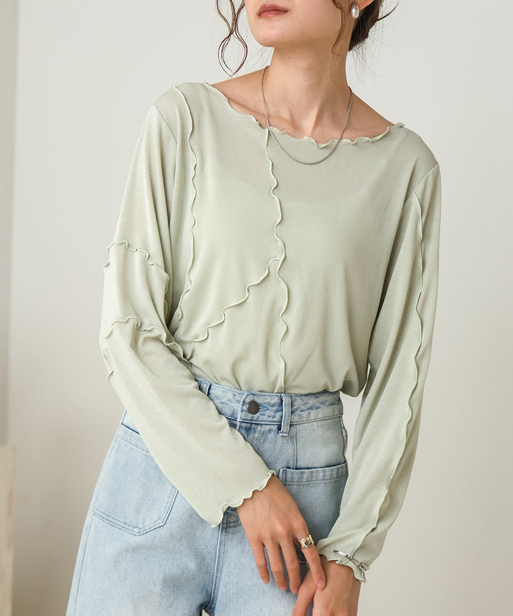 ASYMMETRICAL MELLOW TOPS