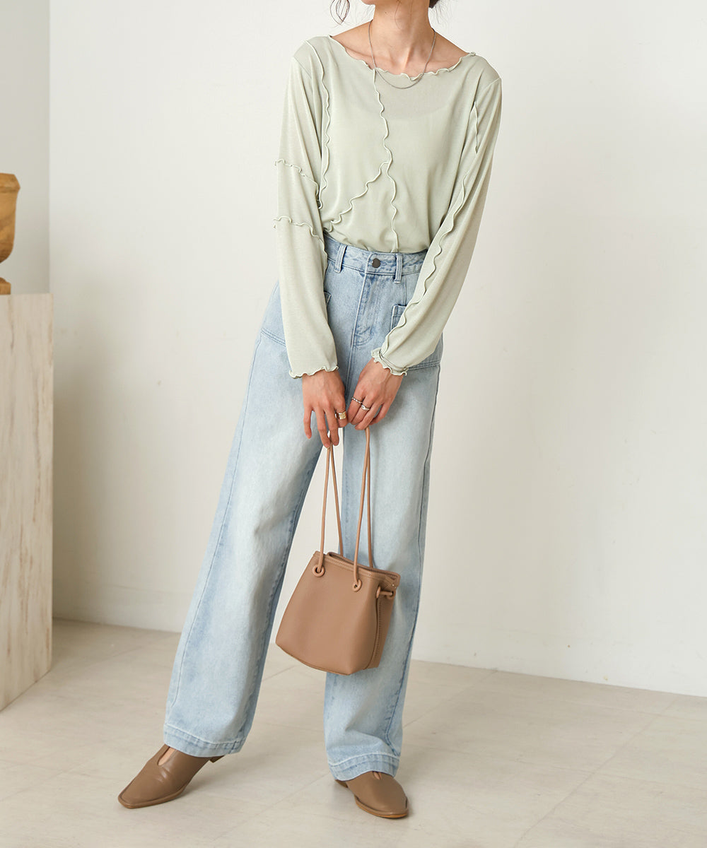 ASYMMETRICAL MELLOW TOPS