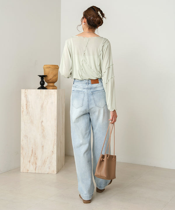 ASYMMETRICAL MELLOW TOPS