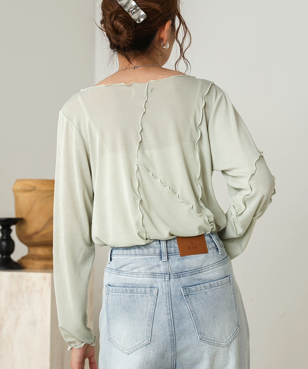 ASYMMETRICAL MELLOW TOPS